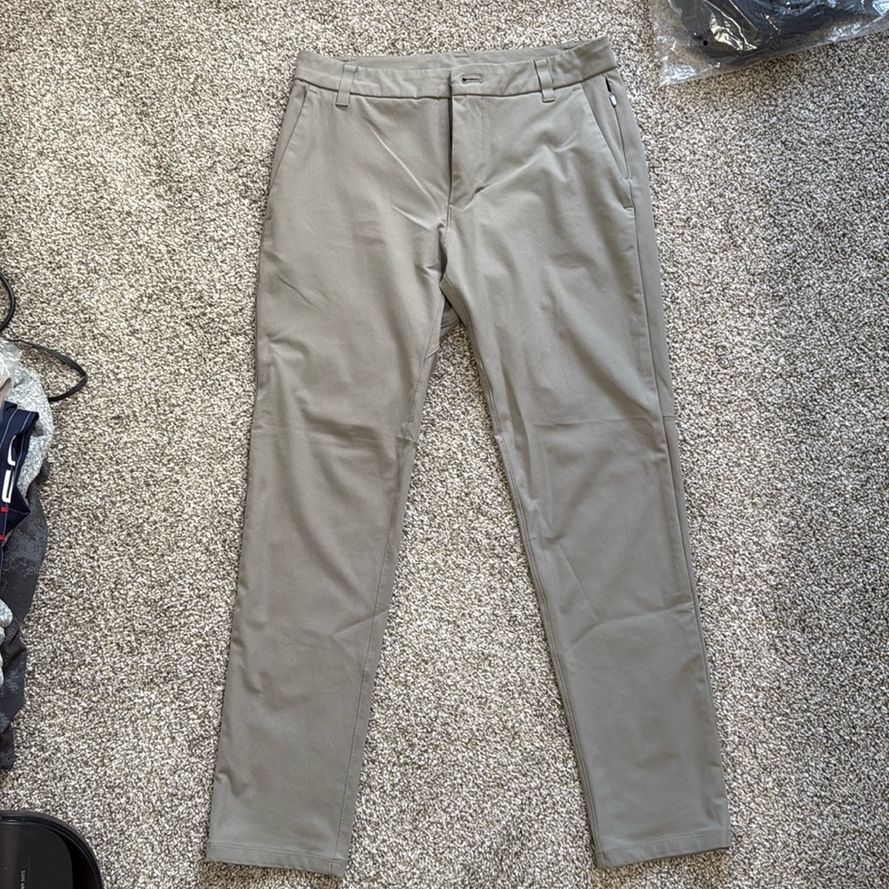 Lululemon Commission Pants Carbon Dust 29x30 Men’s ABC CBND